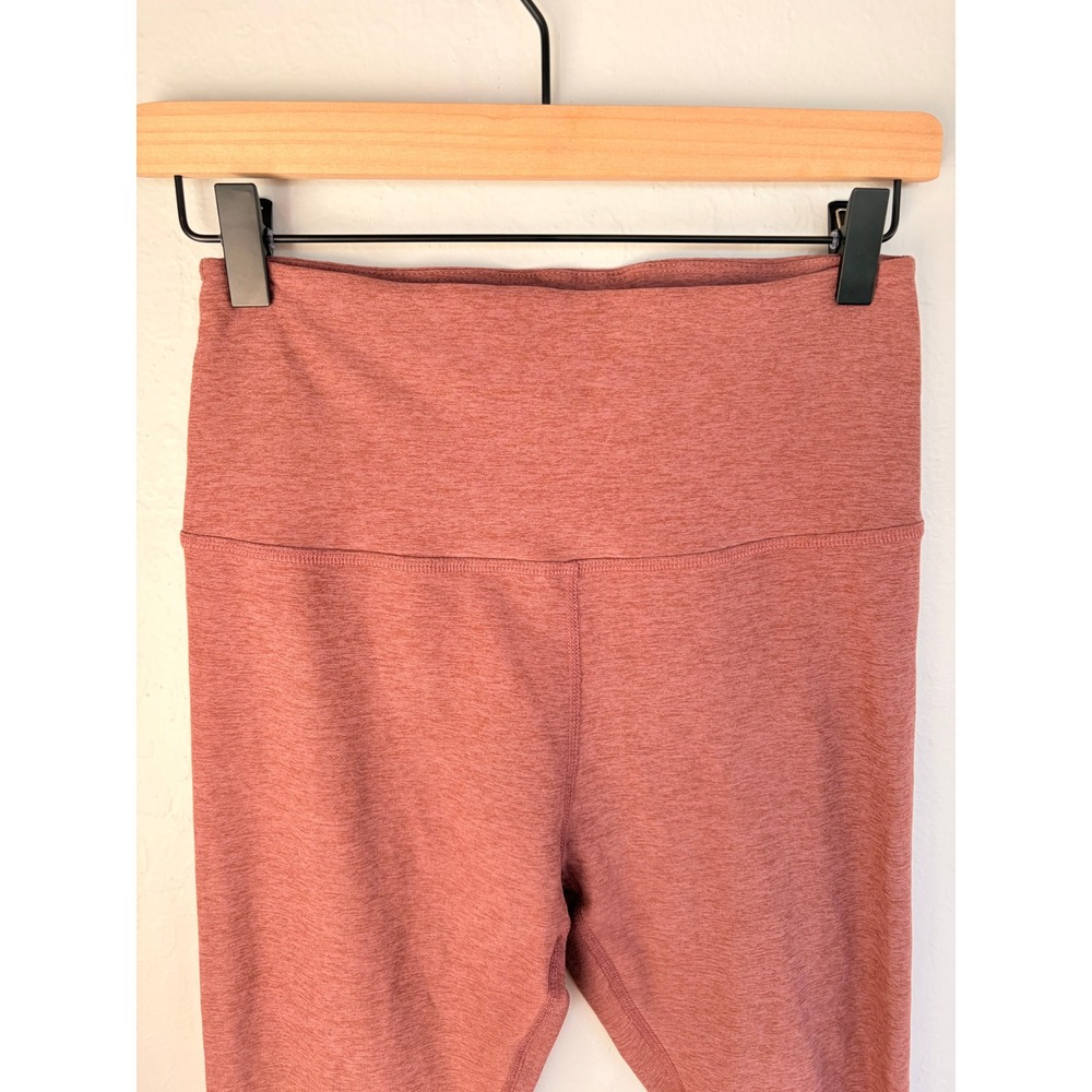 Beyond Yoga Spacedye Midi High Waisted Leggings Womens L Desert Rose Heather - Picture 6 of 9